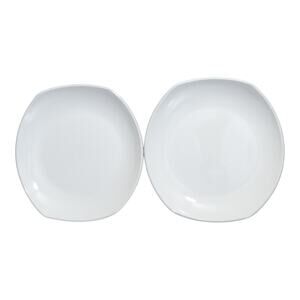 Dansk Classic Fjord White Salad Plates Set of 2